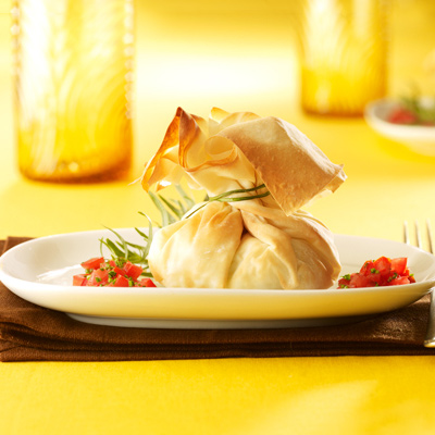 Potato Leek and Corn Bundles