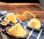 Passion Fruit and Horned Melon Bavarian