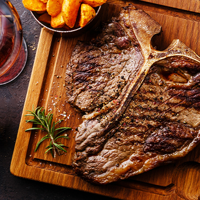 Spicy T-Bone Steaks
