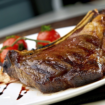 Beer-Marinated Rib Steaks