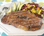 Spicy Grilled Rib-Eye Steaks