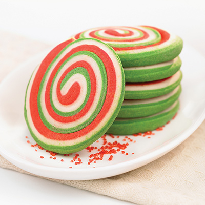 Christmas Pinwheel Cookies