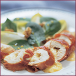 Prosciutto-Wrapped Cheese-Stuffed Chicken Breasts