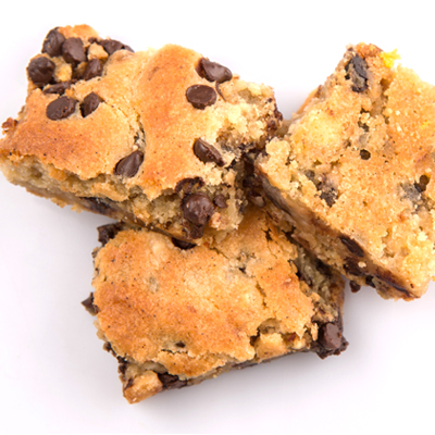 White Beans and Dark Chocolate Blondies