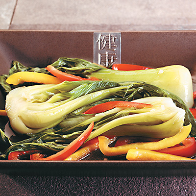 Bok Choy and Oyster Sauce