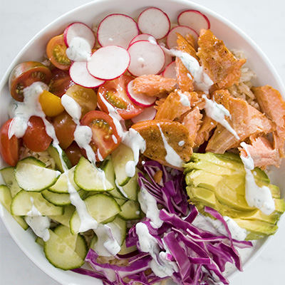 Salmon Grain Bowl