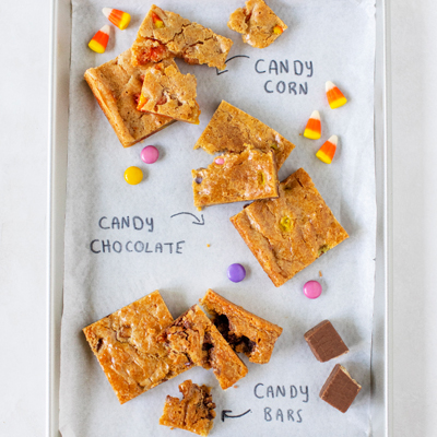 Bonbons blonds d’Halloween