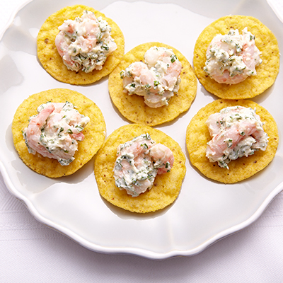 Mascarpone Shrimp Bites