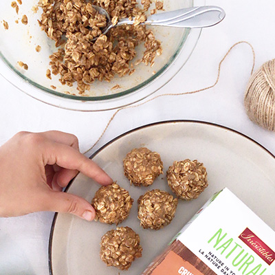 No Bake Maple and Almond Energy Balls