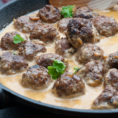 Swedish Veggie Meatballs