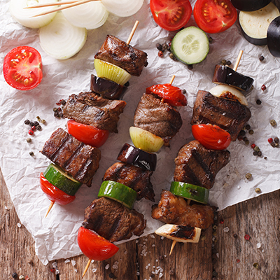 Balsamic Beef Brochette