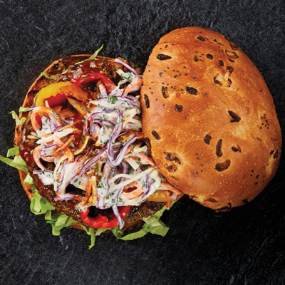 Caribbean Meatless Burger