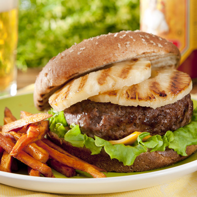 Burger hawaïen
