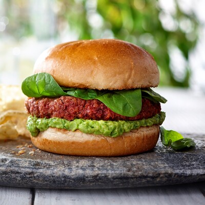 Burger végé à la betterave