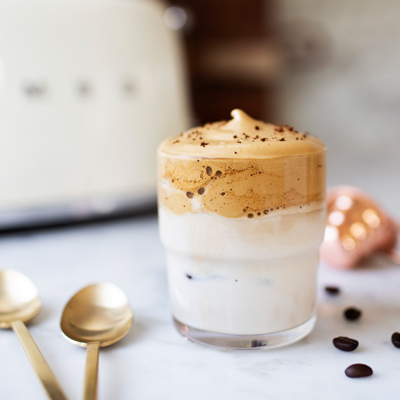 Café fouetté Dalgona