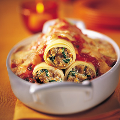 Cannelloni and Le Mamirolle Gratin