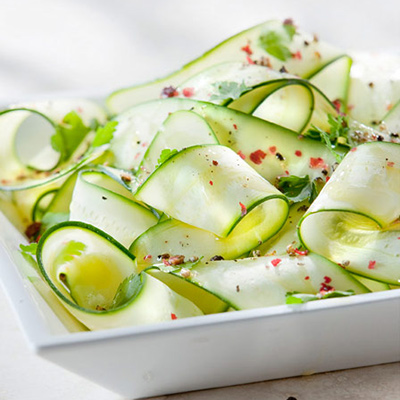 Carpaccio de concombre