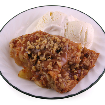 Caramel apple bars