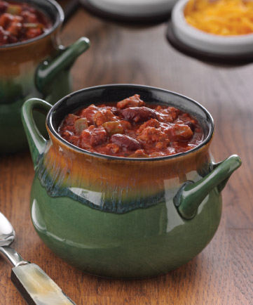 Chili au bœuf consistant