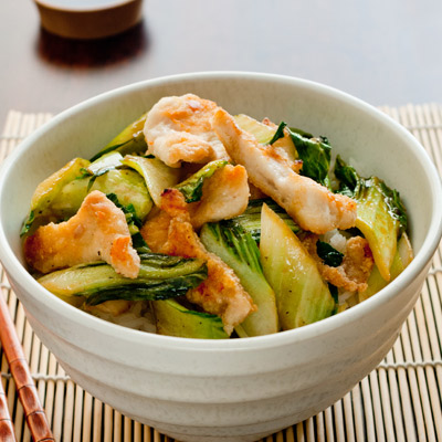 Bok Choy with Curry