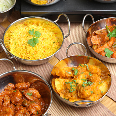 Curried cauliflower with raisins