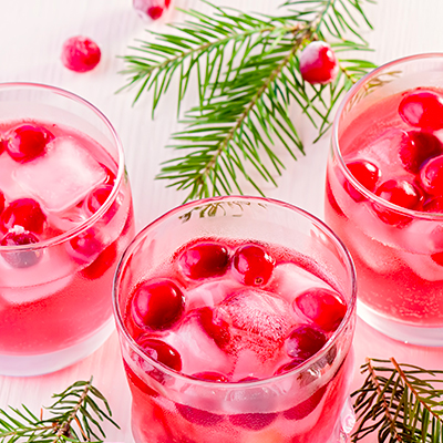 Sparkling Cranberry Cocktail