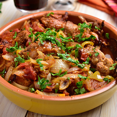 Rabbit Casserole with Root Vegetables