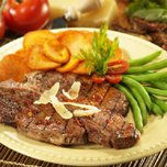 Strip Loin Steaks with Sun-dried Tomato Pesto