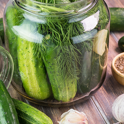 Cornichons du Québec à l’aneth