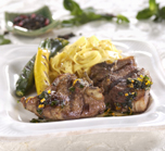 Orange-mint Lamb Chops