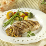 Pork Chops with Apricot Stuffing