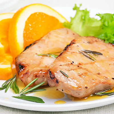 Peppery Orange Pork Chops