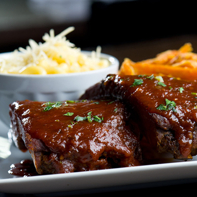 St. Louis Style Spareribs, Mango BBQ Sauce