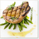 Tangy Maple-glazed Grilled Pork Chops