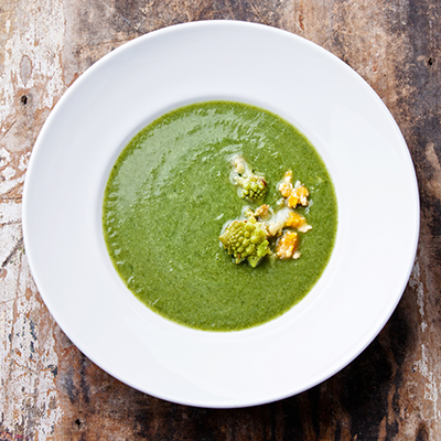 Cream of Broccoli and Cauliflower