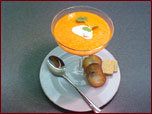 Gingery Cream of Carrot and Orange Soup