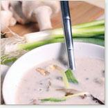 Crème de champignons au velouté de Camembert