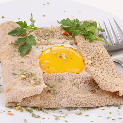 Gouda and Pear Dessert Crêpes
