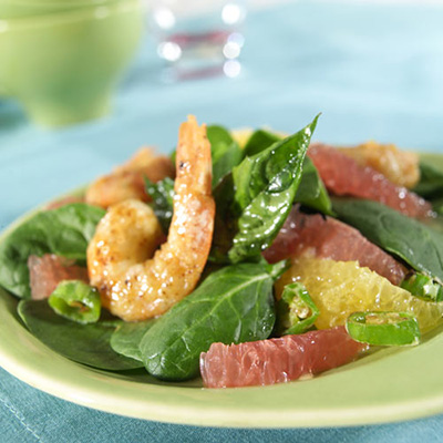 Sautéed Shrimp with Caribbean Gusto
