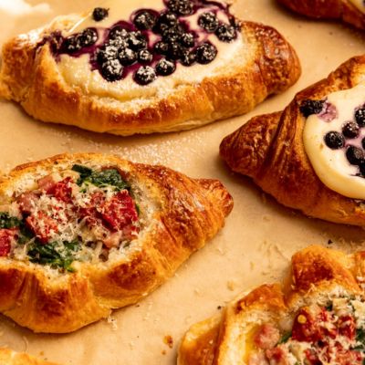 Fully Loaded Breakfast Croissants (Sweet & Savory)