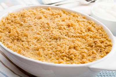 Sweet potato croustade