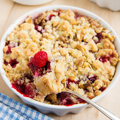 Apple-Raspberry Crisp