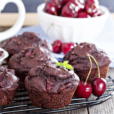 Cherry Chocolate Cupcakes