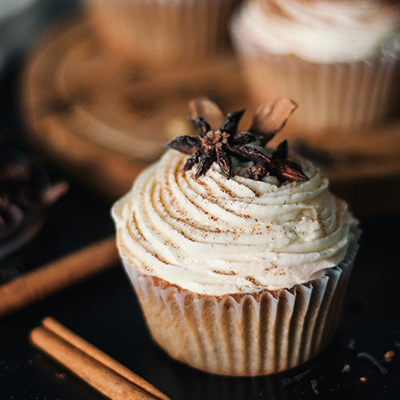 Espresso Chai Cupcakes