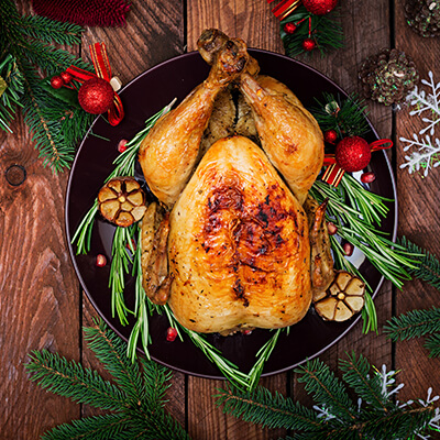 Turkey with Nutty Stuffing
