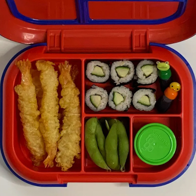 Dîner de sushis bento