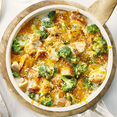 Easy Broccoli and Chicken Skillet
