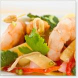 Layered Shrimp Salad