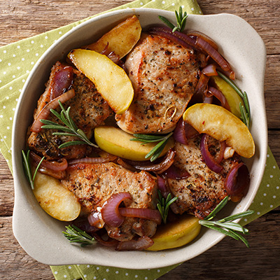Pork Tenderloin with Apples