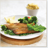 Filets de daurade au gingembre